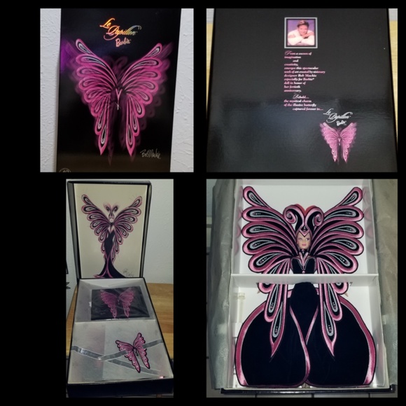 FAO Schwartz Bob Mackie Le Papillon Barbie NIB NWT - Picture 14 of 16